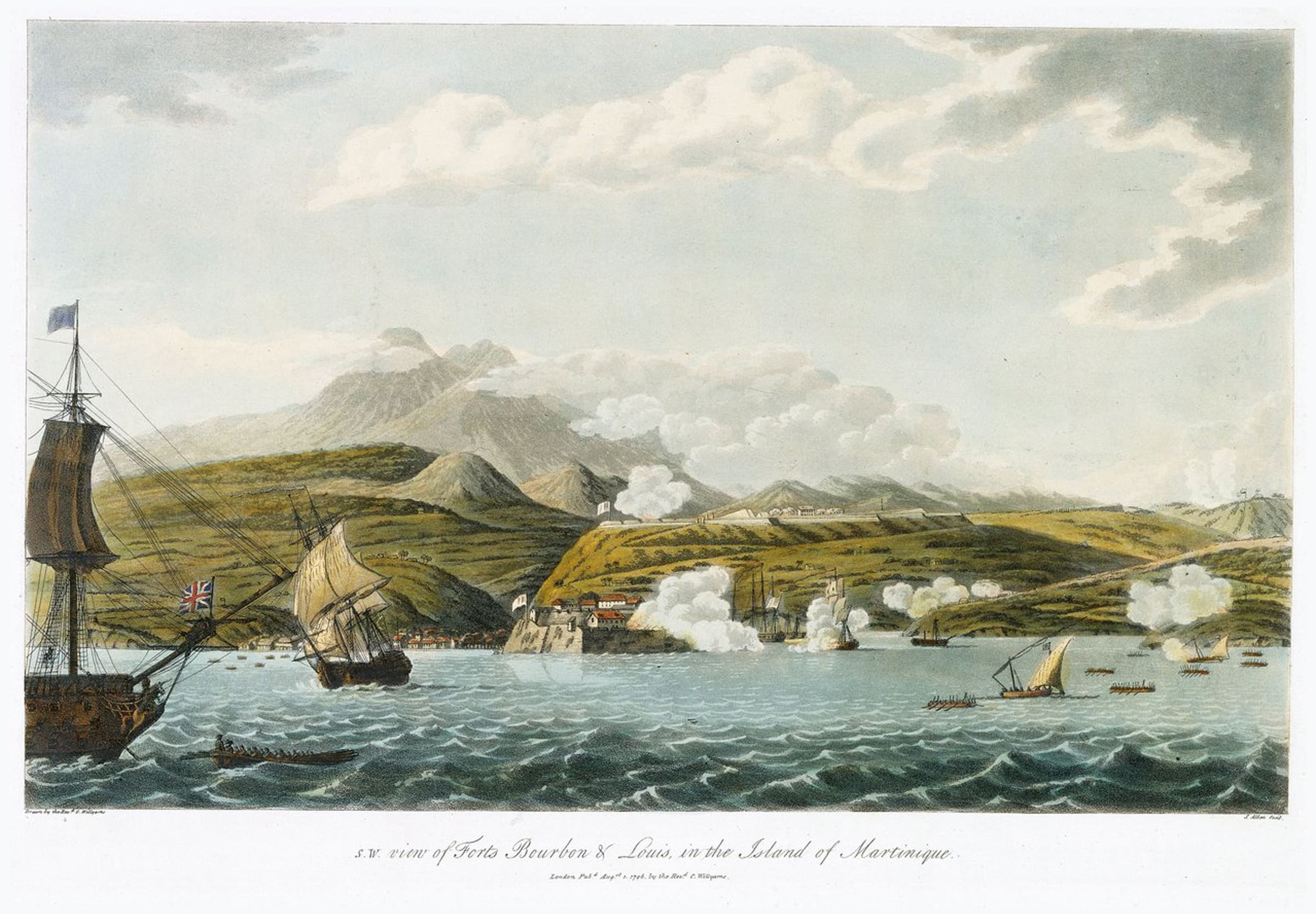 Les Anglais à la conquête de la Martinique