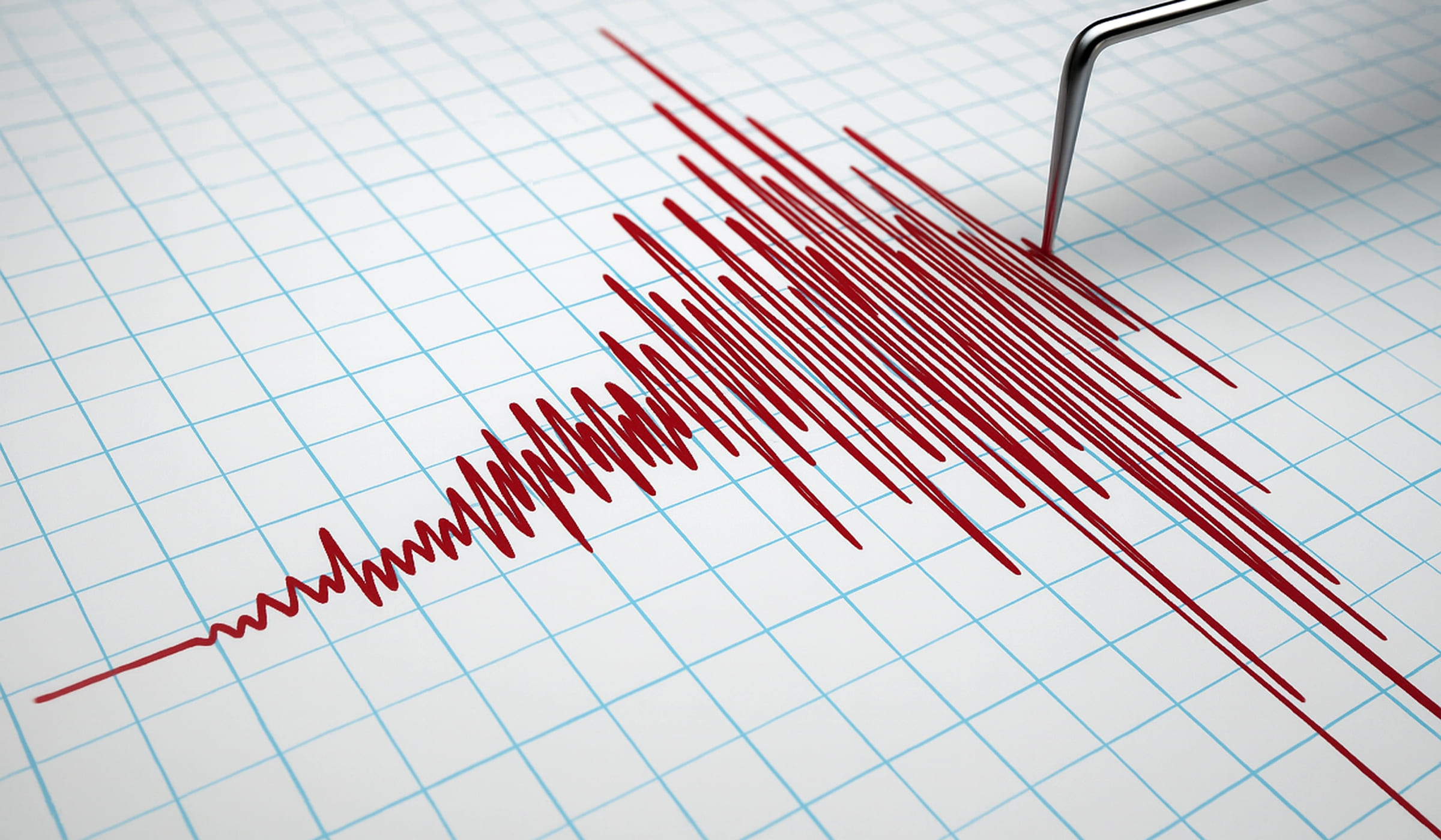 Marqueur d'un seismographe