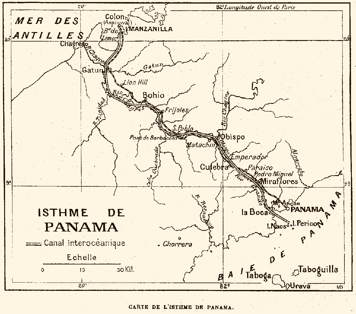 Travaux au Canal du Panama