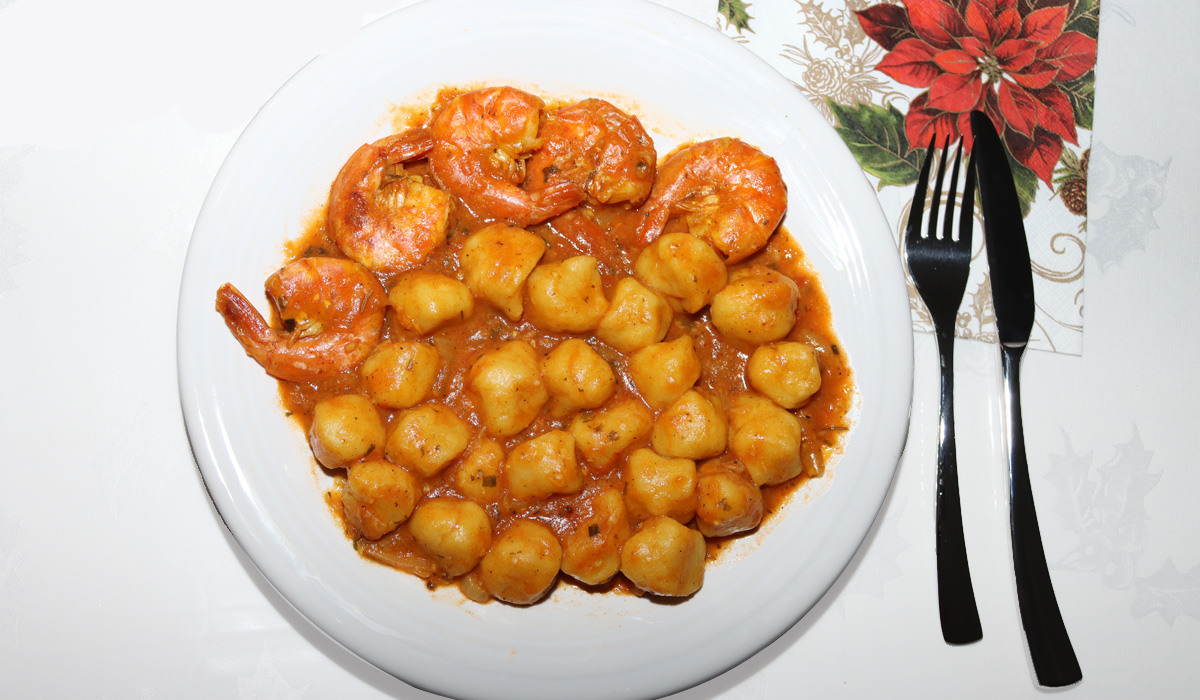 Dombrés de crevettes