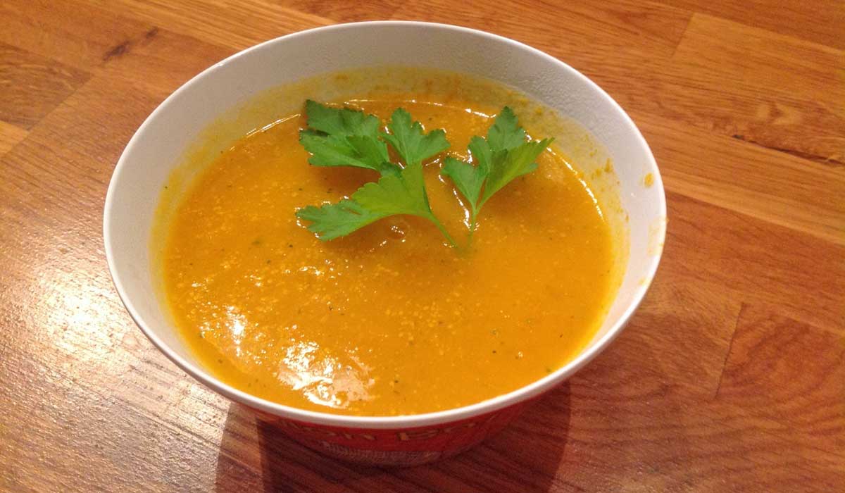 Giraumonade : soupe de Giromon (potiron)