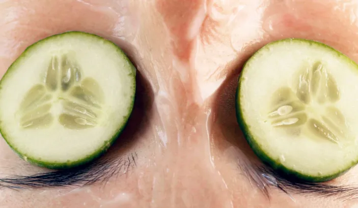 Cucumber mask