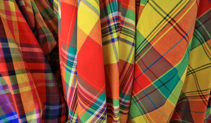 Madras fabric