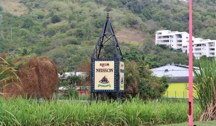 Distillery seen from the road