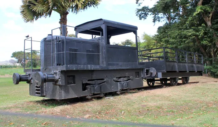 Little train at Habitation Clément