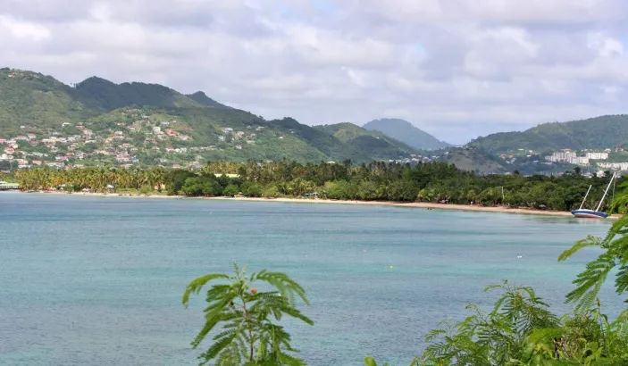 Vue aérienne de la Pointe Marin