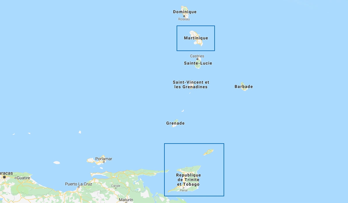 Martinique et Trinidad et Tobago