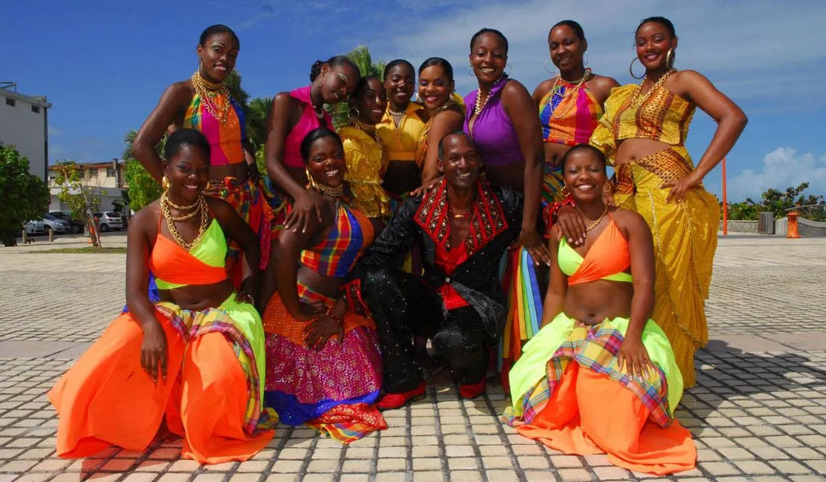 Ballet Pom'Kanel performing in Fort-de-France