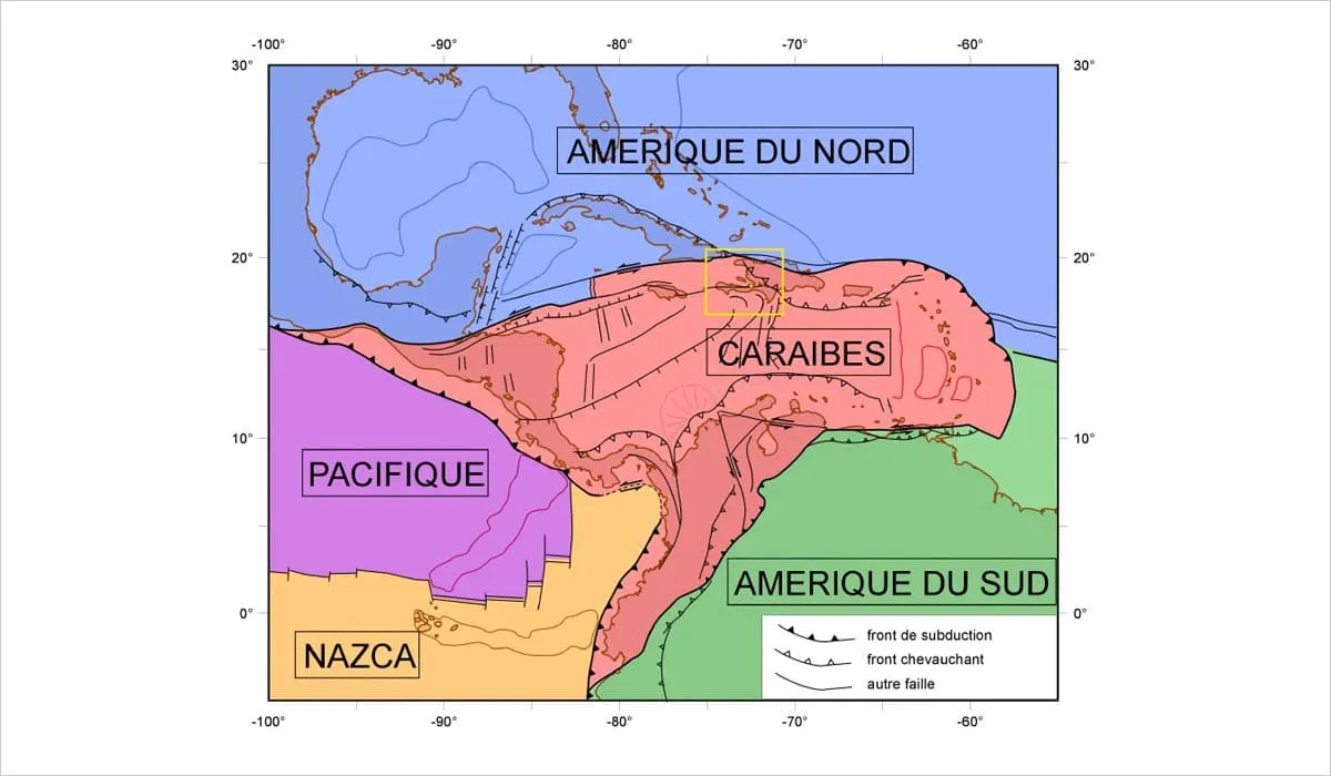 Plaque tectonique des Petites Antilles