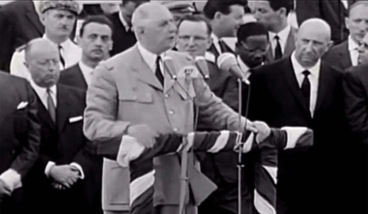 Visite de Gaulle en Martinique