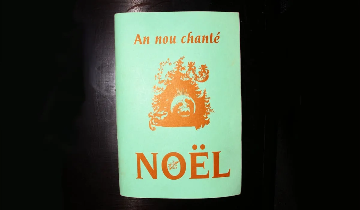 Livre de cantiques de Noël